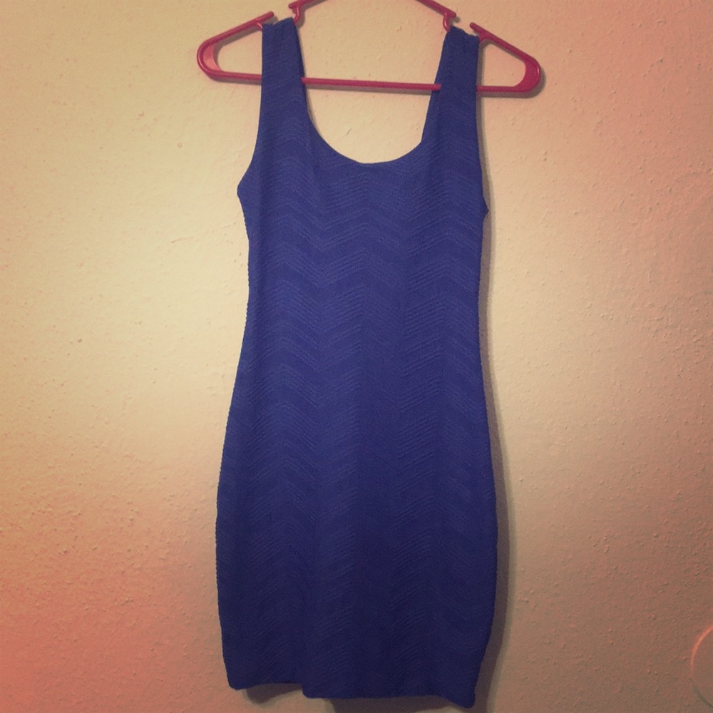 Royal blue bodycon dress 💎